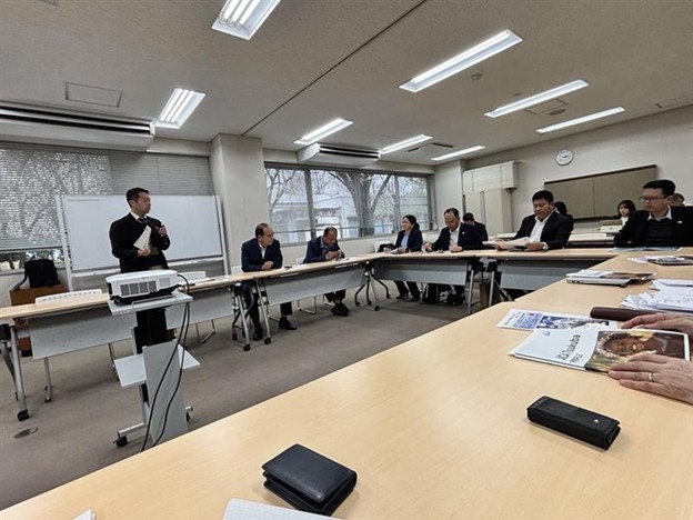 Meeting and Site Visit at Ibaraki Prefecture Agricultural Center