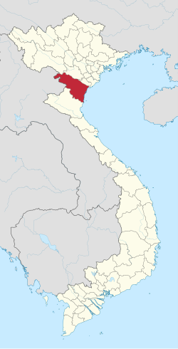 Thanh Hoa Province location in Vietnam