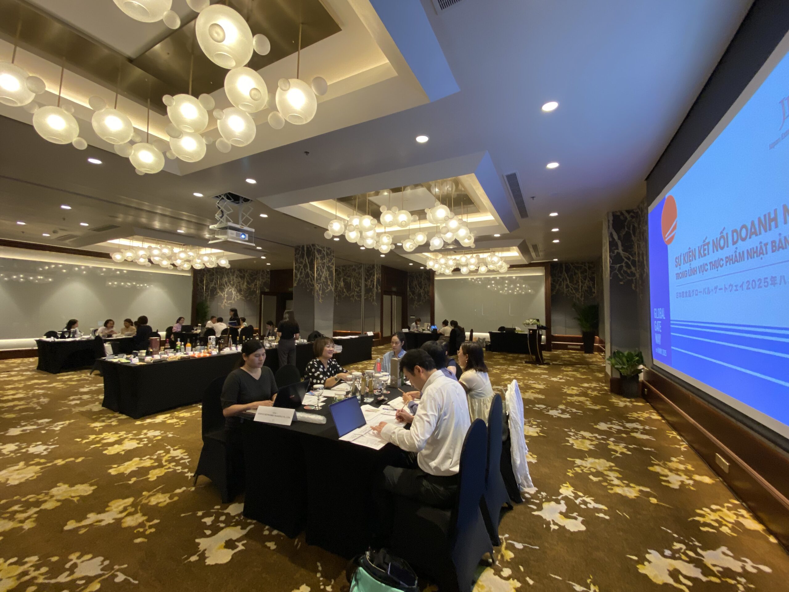 Direct meetings between Japanese beverage businesses and Vietnamese companies