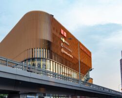 A shopping mall in Hanoi, Vietnam