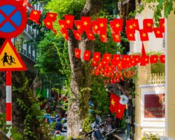 Alley in Hanoi Alley in Hanoi