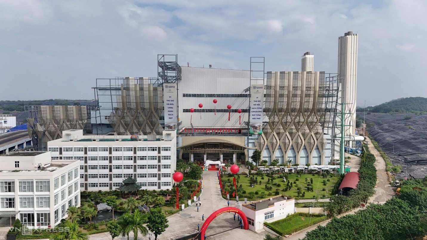 Vietnam's largest WtE Plant - Soc Son WtE Plant in Hanoi