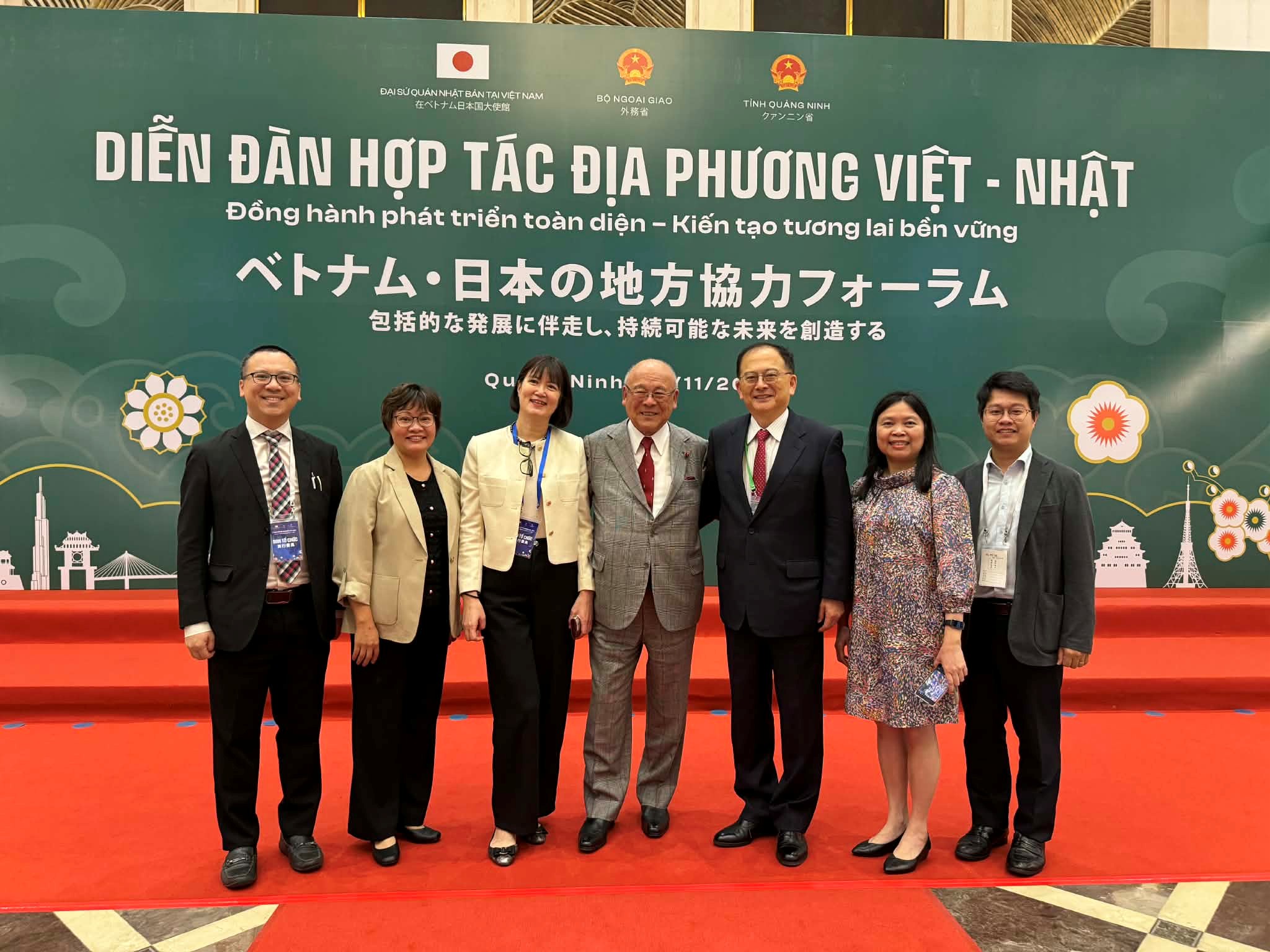 Mr. Tsuno at the forum