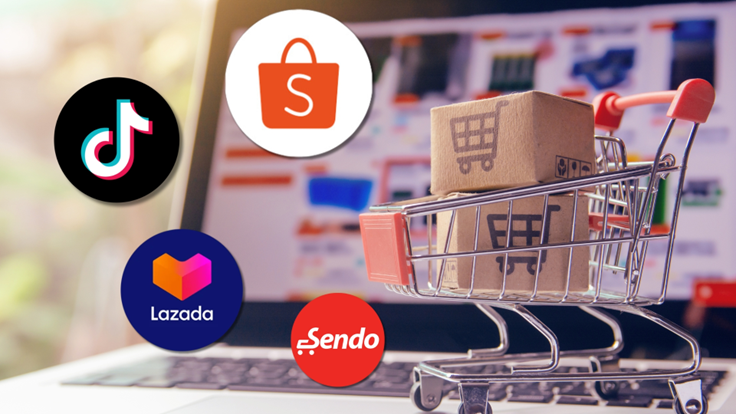 Major e-commerce platforms in Vietnam