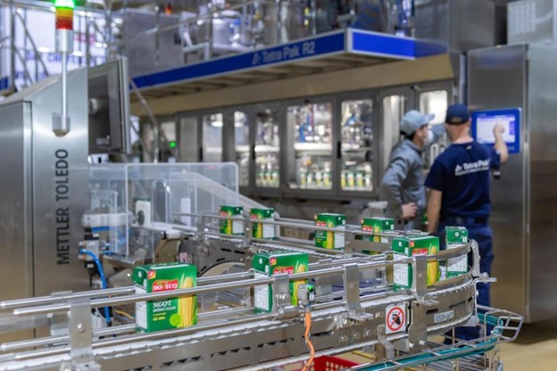 Tetra Recart production line installed at Doveco (Dong Giao Foodstuff Export JSC)