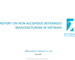 Report on non-alcoholic beverages manufacturing in Vietnam Report on non-alcoholic beverages manufacturing in Vietnam