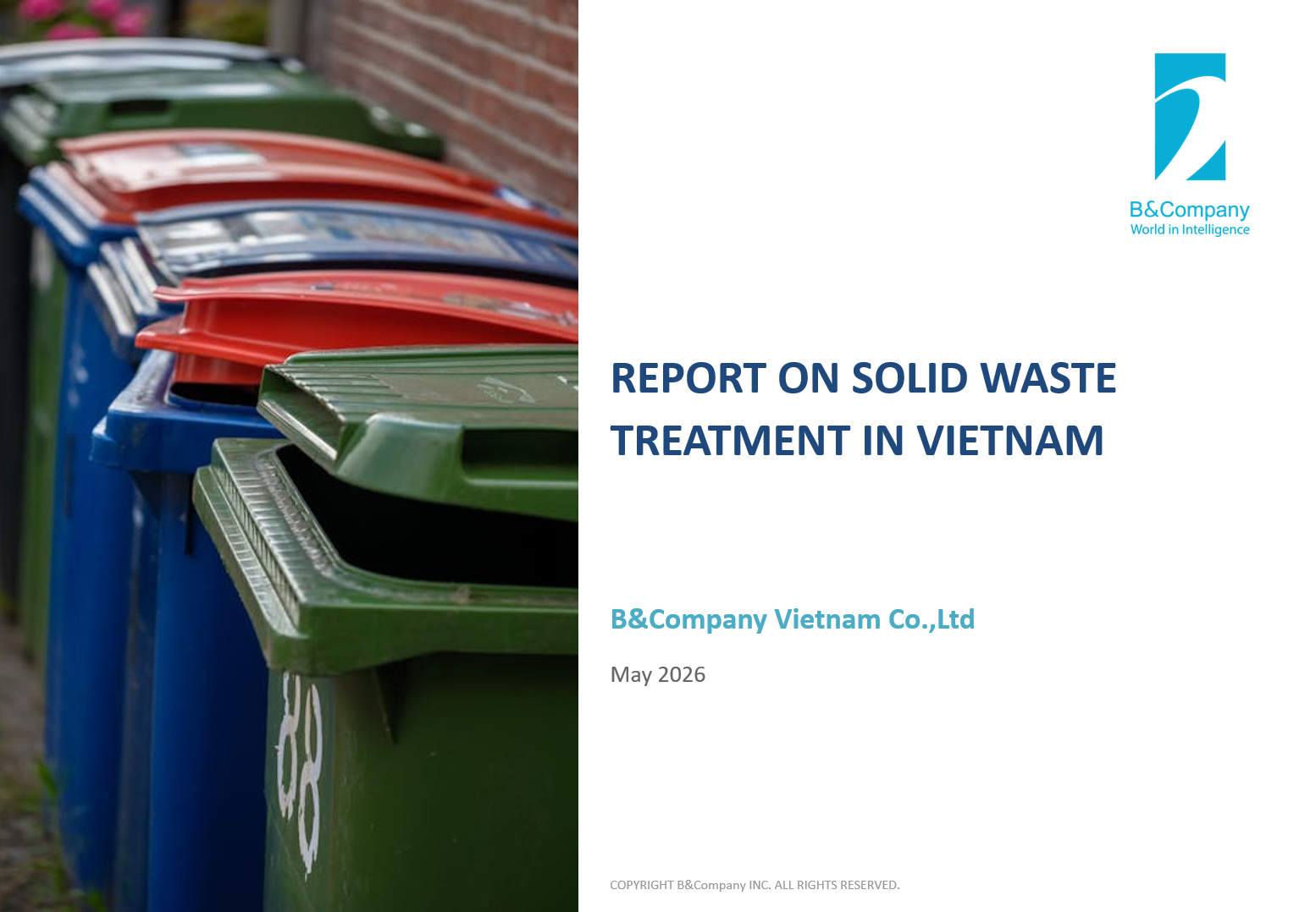 Report on solid waste treatment in Vietnam