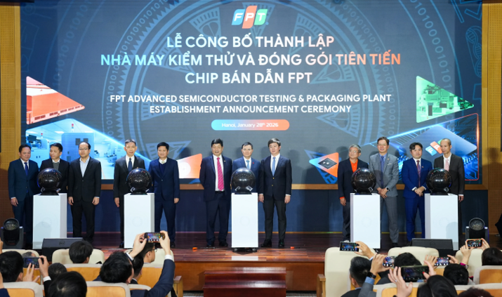 Ceremony for FPT Advanced Semiconductor Testing & Packaging Plant