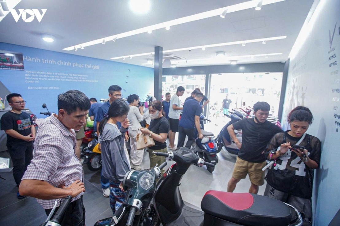 Once-quiet EV showrooms are now bustling with customers