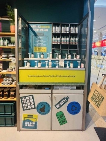 The Body Shop's Activist Workshop and Refill Station