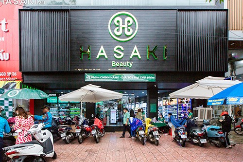 Example of Hasaki store