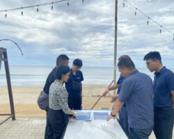 Kochi Prefecture Delegation conducts field survey on disaster prevention in Quang Tri (1) Kochi Prefecture Delegation conducts field survey on disaster prevention in Quang Tri (1)